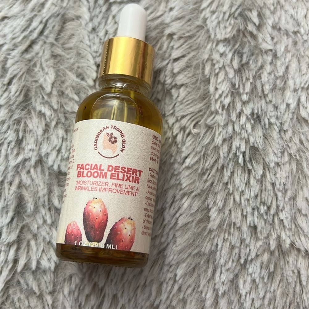 Prickly Pear Seed Facial Dessert Elixir, a handcrafted oil infused